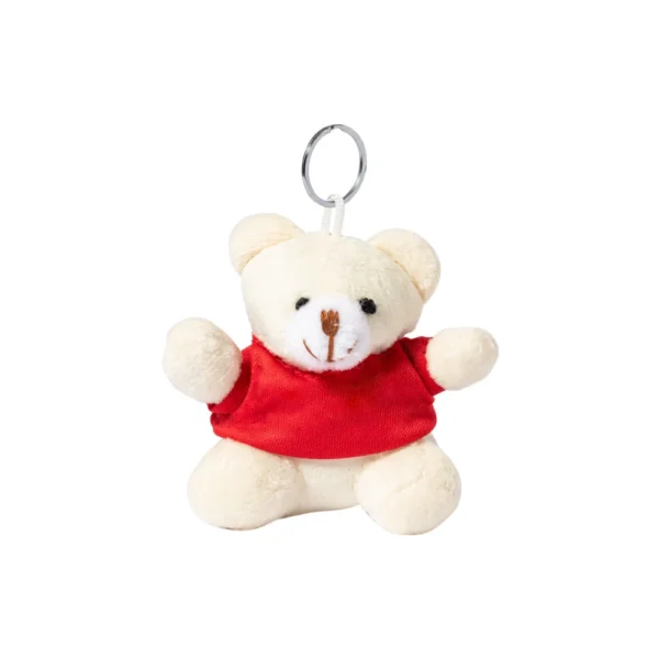 Porte-Clés Peluche Tedchain – Rouge