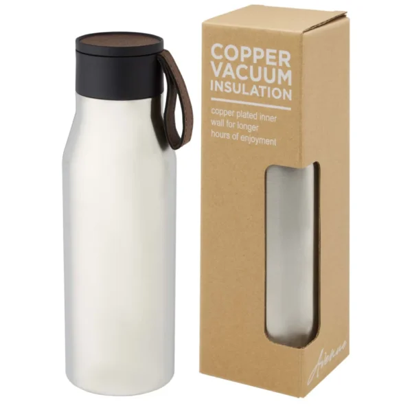 Bouteille Ljungan de 500 ml en acier inoxydable avec isolation par le vide et couche de cuivre