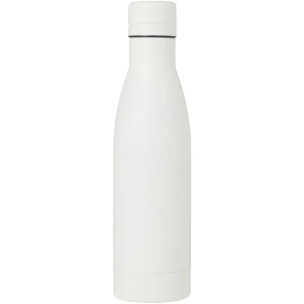 Bouteille isotherme Vasa en acier inoxydable recyclé certifié RCS de 500 ml avec isolation par le vide et couche de cuivre Bouteille isotherme Vasa en acier inoxydable recyclé certifié RCS de 500 ml avec isolation par le vide et couche de cuivre