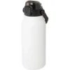 Bouteille isotherme sous vide Giganto de 1 600 ml en cuivre et acier inoxydable recyclé certifié RCS – Blanc Bouteille isotherme sous vide Giganto de 1 600 ml en cuivre et acier inoxydable recyclé certifié RCS – Blanc