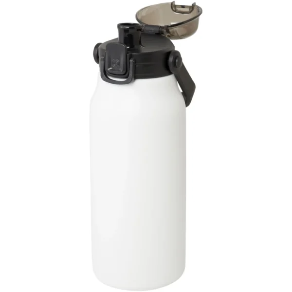 Bouteille isotherme sous vide Giganto de 1 600 ml en cuivre et acier inoxydable recyclé certifié RCS Bouteille isotherme sous vide Giganto de 1 600 ml en cuivre et acier inoxydable recyclé certifié RCS