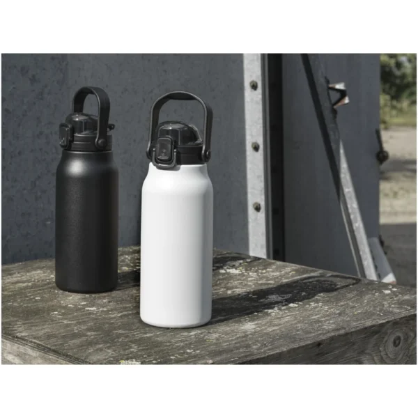 Bouteille isotherme sous vide Giganto de 1 600 ml en cuivre et acier inoxydable recyclé certifié RCS Bouteille isotherme sous vide Giganto de 1 600 ml en cuivre et acier inoxydable recyclé certifié RCS