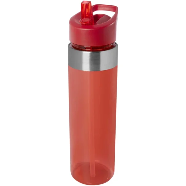 Bouteille avec couvercle à bec verseur Dylan Tritan de 650 ml – Rouge