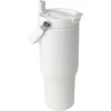 Gobelet avec isolation sous vide Bronx en cuivre et acier inoxydable recyclé certifié RCS Bronx de 900 ml avec couvercle à do
