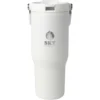 Gobelet avec isolation sous vide Bronx en cuivre et acier inoxydable recyclé certifié RCS Bronx de 900 ml avec couvercle à do