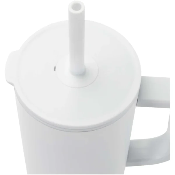 Gobelet isotherme Brady 900 ml certifié RCS avec paille en silicone
