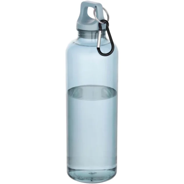 Bouteille d’eau Oregon de 750 ml en plastique recyclé certifié RCS avec mousqueton – Turquoise
