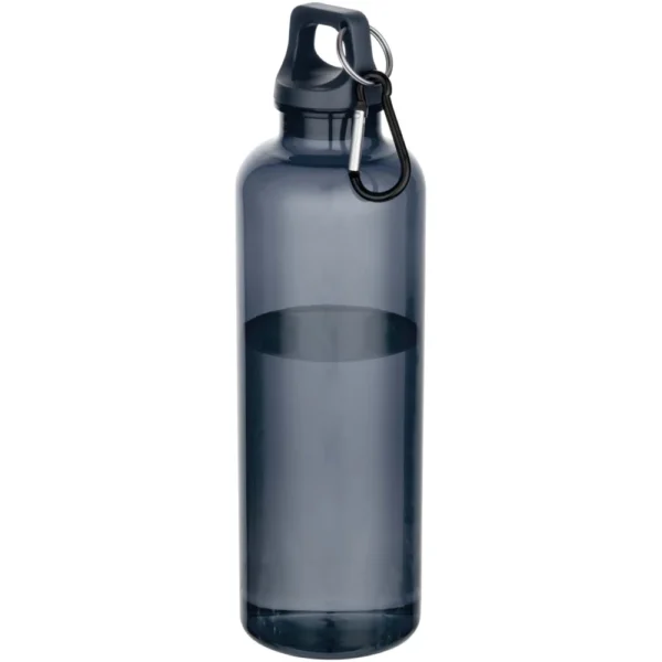Bouteille d’eau Oregon de 750 ml en plastique recyclé certifié RCS avec mousqueton – Bleu hale