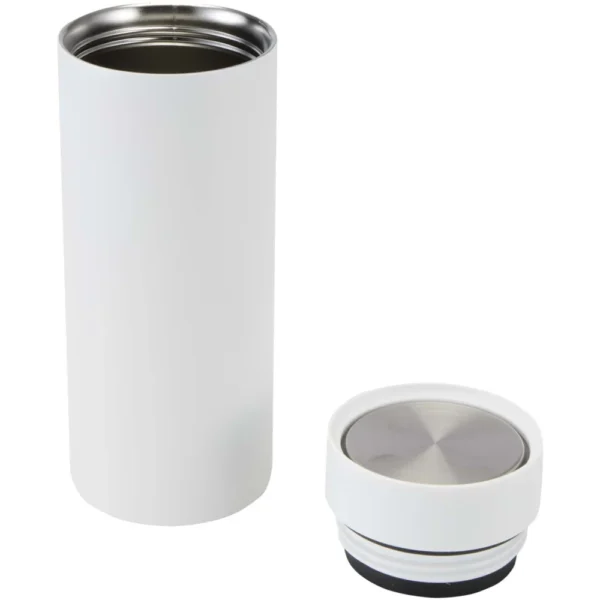Bouteille d’eau Illuminate de 650 ml en acier inoxydable recyclé à double paroi RCS avec couvercle 3 pièces
