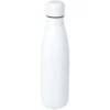 Bouteille d’eau Cove de 750 ml en acier inoxydable recyclé certifié RCS à simple paroi – Blanc
