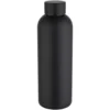 Bouteille d’eau Spring de 750 ml en acier inoxydable recyclé certifié RCS à simple paroi – Noir Bouteille d’eau Spring de 750 ml en acier inoxydable recyclé certifié RCS à simple paroi – Noir