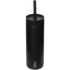 Bouteille d’eau MiiR Sipper de 473 ml avec paille – Noir