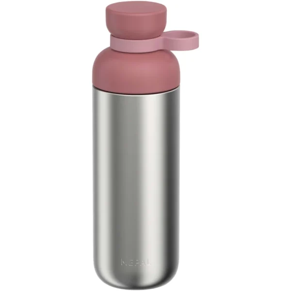 Bouteille d'eau en acier inoxydable recyclé Mepal Vita de 700 ml – Rose
