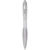 Stylo bille en plastique recyclé RCS avec corps et grip colorés (encre noire) Nash – Lilas