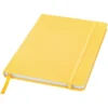 Carnet de notes A5 Spectrum à couverture rigide – Jaune
