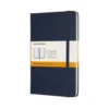 Carnet Classic M à couverture rigide - ligné – Bleu saphir