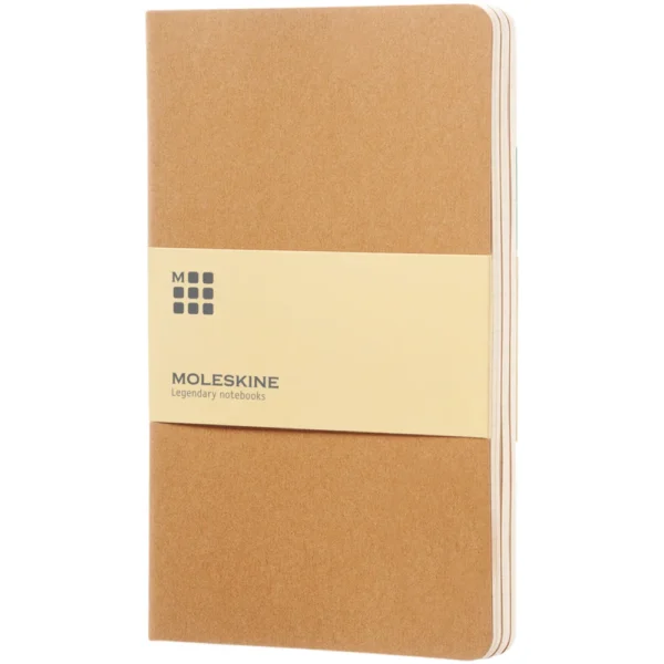 Journal Cahier L - ligné – Marron kraft