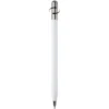 Stylo à bille à mécanisme rotatif SMART en aluminium recyclé (encre noire)
