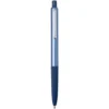 Stylo à bille Soffit en aluminium recyclé, à mécanisme à clic et anodisé (encre bleue) – Bleu océan