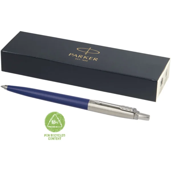 Stylo bille Parker Jotter recyclé (encre bleue) – Marine