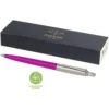 Stylo bille Parker Jotter recyclé (encre noire) – Magenta