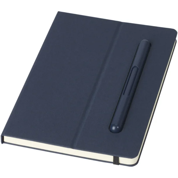 Ensemble stylo à bille et carnet de notes Skribo – Marine