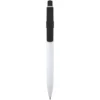 Stylo bille Unica en plastique recyclé (encre bleue) – Noir
