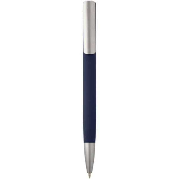 Stylo bille Ziguur en aluminium recyclé (encre bleue) – Marine