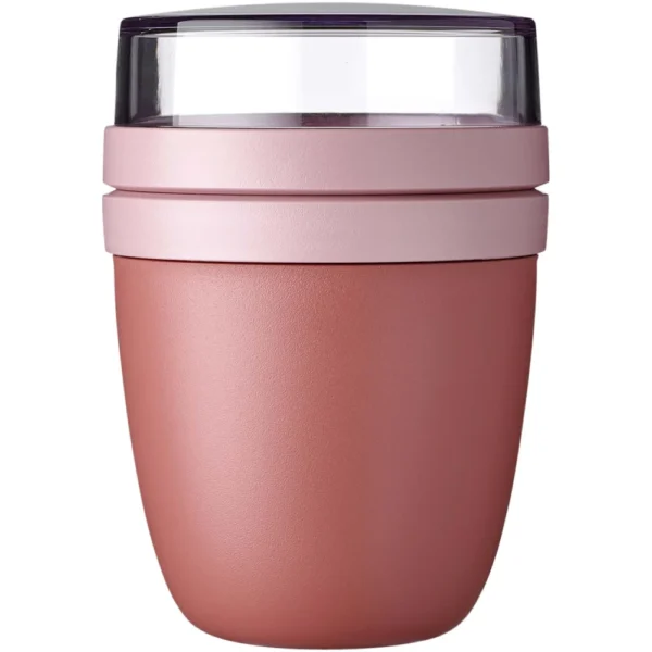 Bocal à déjeuner Ellipse 500+200 ml – Rose
