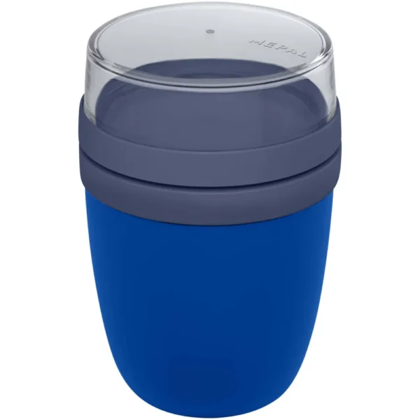 Bocal à déjeuner Ellipse 500+200 ml – Bleu vif