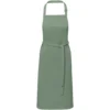 Tablier ajustable Andrea de 240 g/m² avec bretelle réglable au cou – Vert bruyère