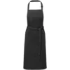 Tablier ajustable Andrea de 240 g/m² avec bretelle réglable au cou – Noir