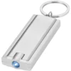 Porte-clés avec lampe LED Castor – Argent