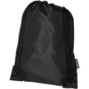 Sac à dos RPET Oriole avec cordon de serrage 5L – Noir