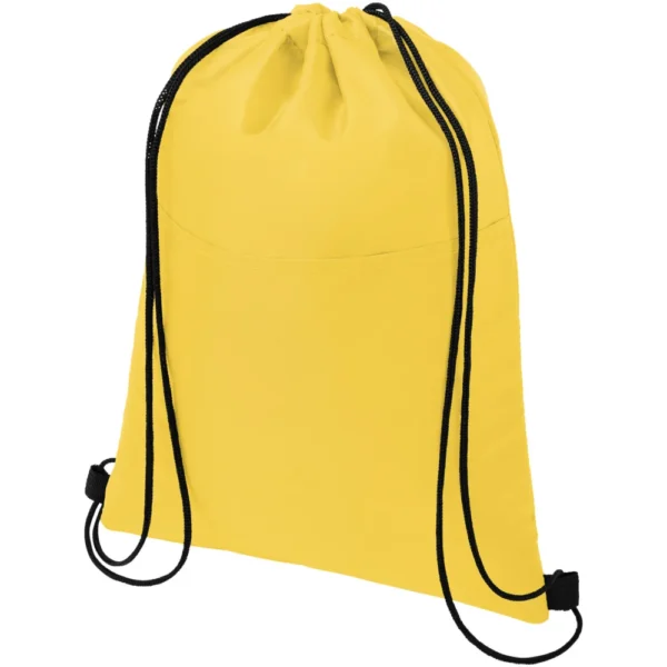 Sac isotherme Oriole avec cordon et capacité de 12 canettes 5L – Jaune