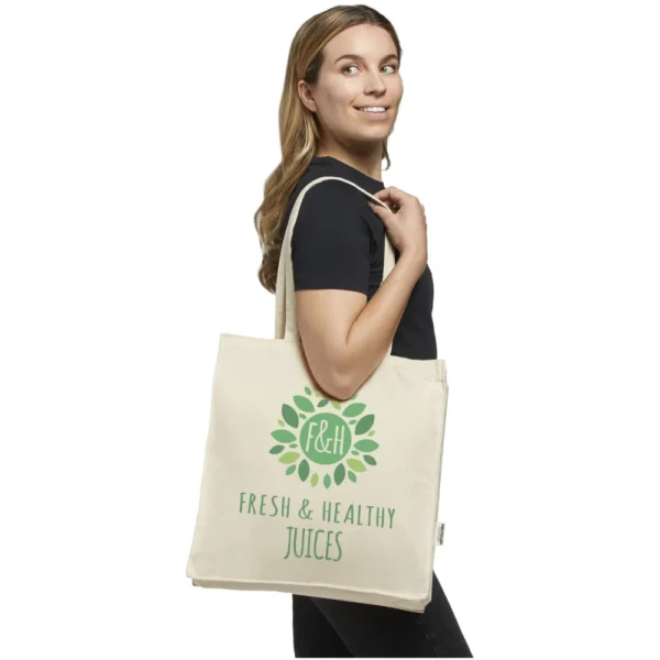 Sac shopping Odessa recyclé GRS de 220 gr/m² capacité 13 litres