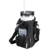Sac porte-bouteille Trip Aware™ de 2 L en matériaux recyclés – Noir