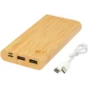 Batterie de secours Tulda de 10,000 mAh en bambou