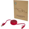 Câble rétractable 5 en 1 Alasia de 100 cm en plastique recyclé et aluminium pour la synchronisation des données et la charge – Rouge Câble rétractable 5 en 1 Alasia de 100 cm en plastique recyclé et aluminium pour la synchronisation des données et la charge – Rouge