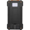 Batterie de secours solaire Altair robuste de 5 000 mAh et 10 W en plastique recyclé avec lampe de poche intégrée