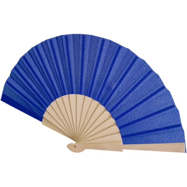 Éventail Manuela – Bleu royal
