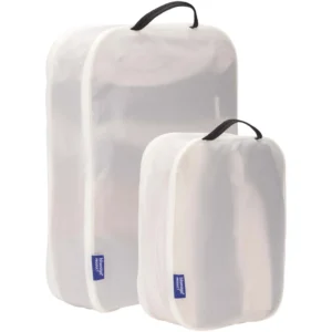 Ensemble de 2 cubes de rangement en matériaux recyclés Thule – Blanc