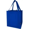 Sac shopping Liberty non tissé recyclé GRS avec fond rigide de 29L – Bleu royal