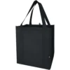 Sac shopping Liberty non tissé recyclé GRS avec fond rigide de 29L – Noir