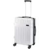 Valise extensible Rover de 70 L et 24" en matériaux recyclés certifiés GRS – Argent