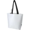Sac shopping Duo oversize recyclé à double laminage certifié GRS de 30 L – Blanc Sac shopping Duo oversize recyclé à double laminage certifié GRS de 30 L – Blanc
