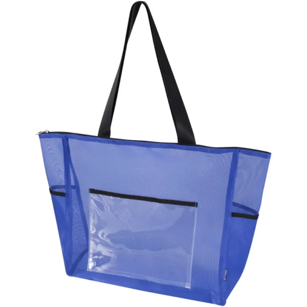 Sac shopping en matériaux recyclés Mesh de 23 L – Bleu royal