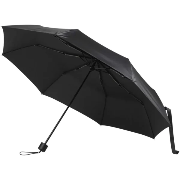 Parapluie manuel pliable Aaron 23 pouces – Noir