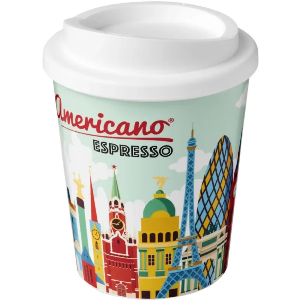 Gobelet isolant à espresso Brite-Americano® 250ml – Blanc
