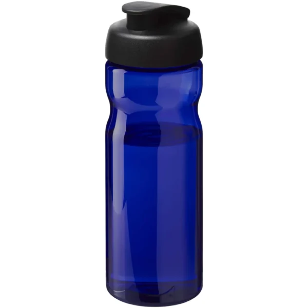 Bouteille de sport H2O Active® Eco POP Base 650ml avec couvercle à bascule – Bleu